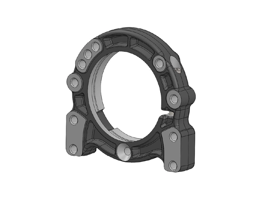 Achteras Lagerblok 40MM