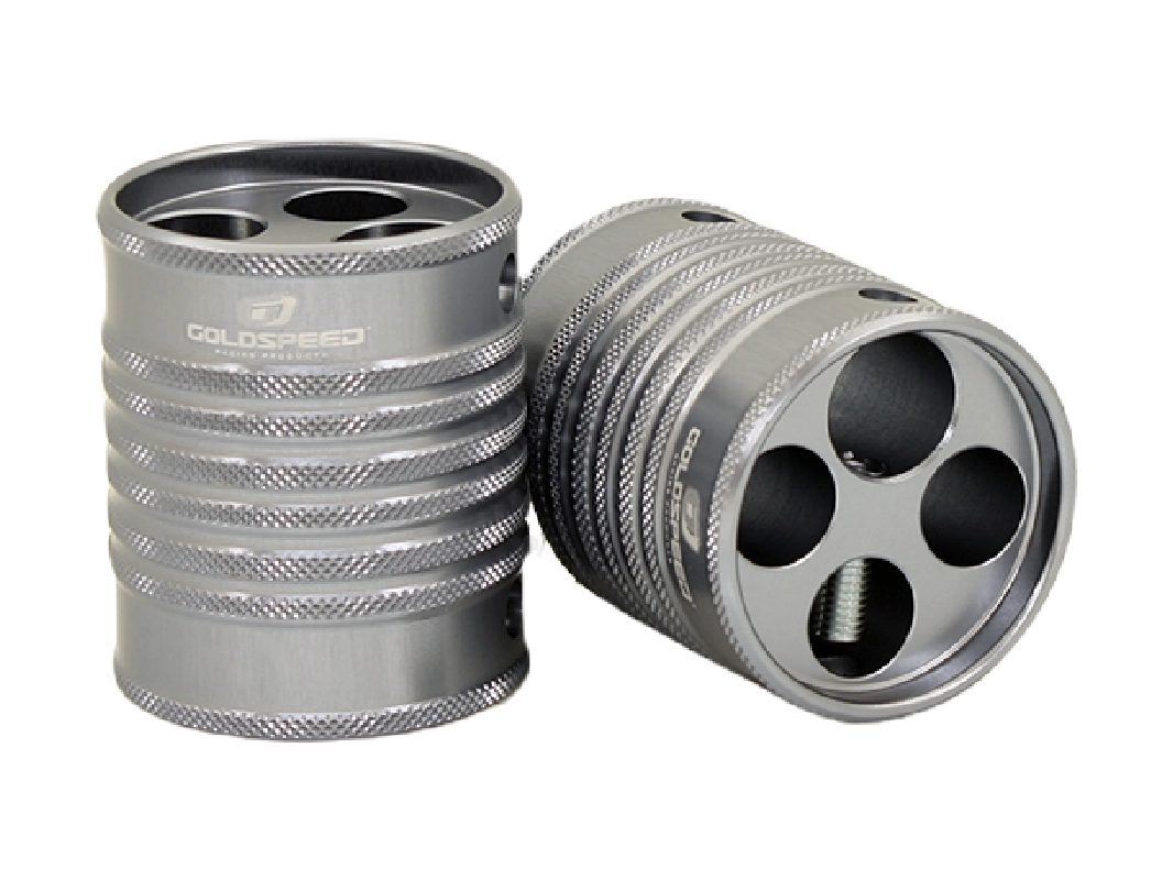 Pedaal verkorter set Aluminium